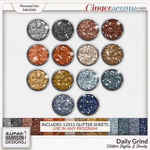Daily Grind Glitters by Aimee Harrison