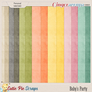 Baby's Party Soild Papers