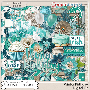 Winter Birthday - Kit by Connie Prince