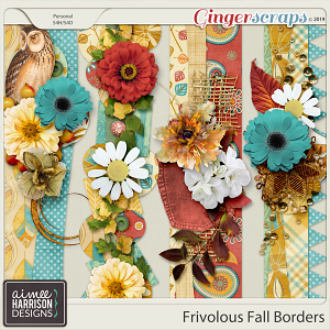 Frivolous Fall Borders by Aimee Harrison