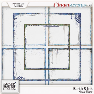 Earth & Ink Messy Edges by Aimee Harrison