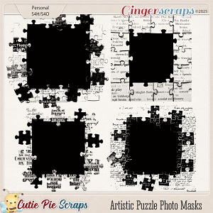 Artistic Puzzle Photo Masks VOL-2 Artistic Puzzle Photo Masks VOL-2