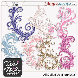 All Dolled Up Flourishes by Tami Miller Designs