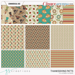 Thanksgiving Patts48 (CU) by GS Creations