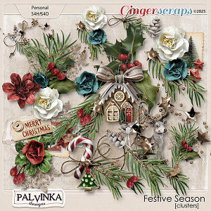 Festive Season Clusters by Palvinka Designs