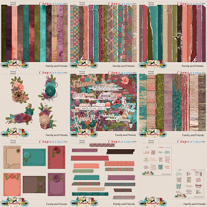 Family and Friends Bundle by The Scrappy Kat