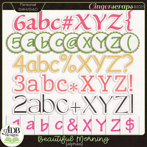 Beautiful Morning Alphas by ADB Designs