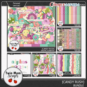 Candy Rush - BUNDLE by Twin Mom Scraps