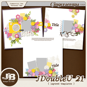 {CU} JDoubleU 21 Templates by JB Studio