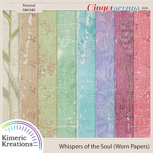 Whispers of the Soul Worn Papers by Kimeric Kreations