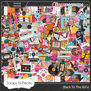 Back To The 80s Kit by Scraps N Pieces