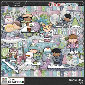 Snow Day-3 Kit by Let Me Scrapbook Snow Day-3 Kit by Let Me Scrapbook