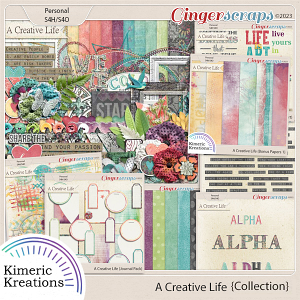 A Creative Life Collection by Kimeric Kreations 