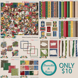 More Country Christmas Bundle by The Scrappy Kat