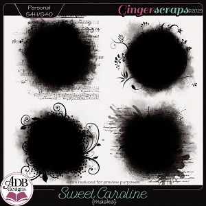 Sweet Caroline Masks by ADB Designs