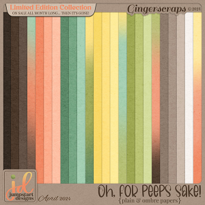 Oh, for Peeps Sake {Plain & Ombre Papers} LIMITED EDITION