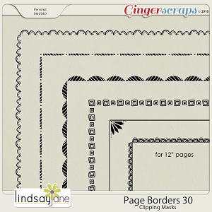 Page Borders 30 by Lindsay Jane