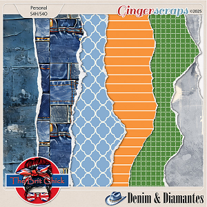 Denim & Diamantes Ripped Edges By The Brit Chick