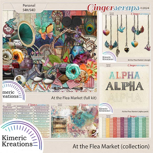 At the Flea Market Collection by Kimeric Kreations