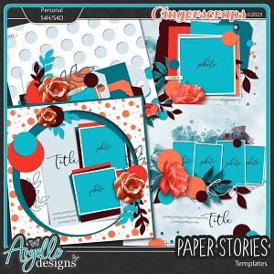 Paper Stories. Templates by Angelle Designs