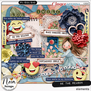 Be The Reason - Elements - by Neia Scraps