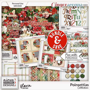 Poinsettias Collection by Aimee Harrison