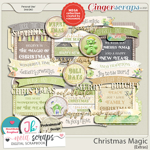 Christmas Magic - Extras by Neia Scraps, JB Studio, HeartMade Scrapbook and PrelestnayaP Designs