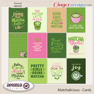 Matchalicious - Cards by Aprilisa Designs