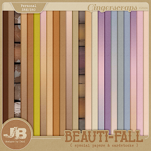 Beauti-Fall Special Papers & Cardstocks by JB Studio