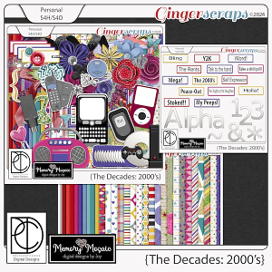 The Decades: 2000's by Memory Mosaic and Polka Dot Chicks