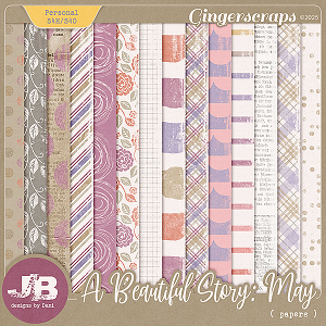 A Beautiful Story: May Papers by JB Studio