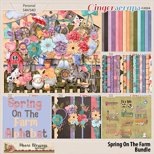 Spring On The Farm Bundle by Moore Blessings Digital Design 