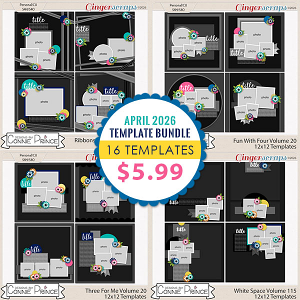 April 2026 Template Bundle by Connie Prince