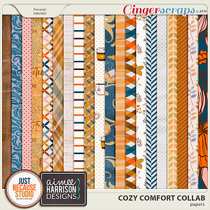 Cozy Comfort Papers by JB Studio and Aimee Harrison Designs