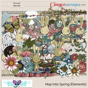 Hop Into Spring {Elements} by Triple J Designs