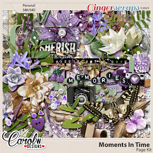 Moments In Time-Page Kit