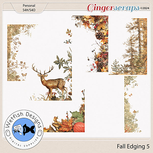 Fall Edging 5 by Wetfish Designs 
