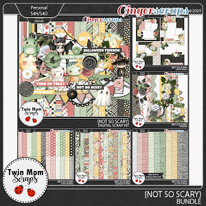 Not So Scary - BUNDLE by Twin Mom Scraps