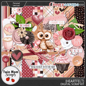 Heartfelt - KIT by Twin Mom Scraps