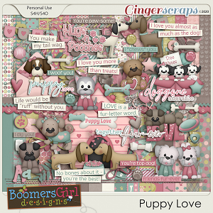 Puppy Love by BoomersGirl Designs