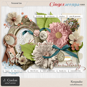Keepsake Embellishments by J. Conlon and Sons Keepsake Embellishments by J. Conlon and Sons