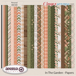 In The Garden - Papers by Aprilisa Designs