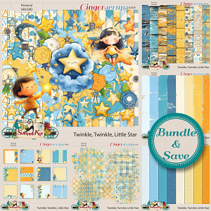 Twinkle, Twinkle, Little Star Bundle by The Scrappy Kat