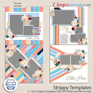 Strippy Templates by Miss Fish