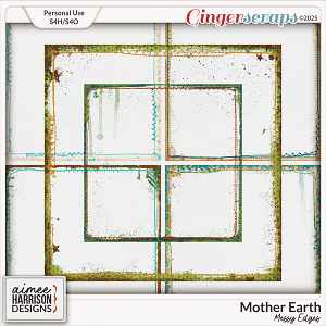 Mother Earth Messy Edges by Aimee Harrison