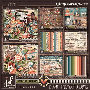 Down Memory Lane {Bundle} #1 ~ LIMITED EDITION