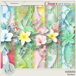 Hawaii Borders by Ilonka's Designs