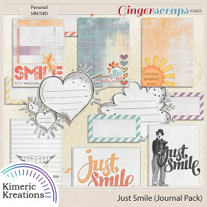 Just Smile Journal Pack by Kimeric Kreations