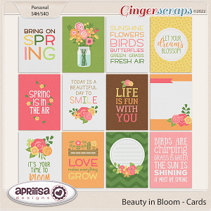 Beauty in Bloom - Cards by Aprilisa Designs