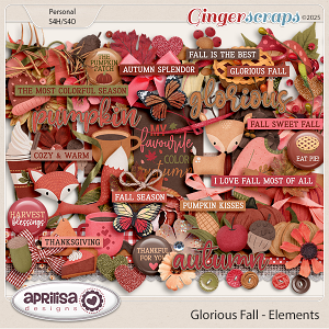 Glorious Fall - Elements by Aprilisa Designs